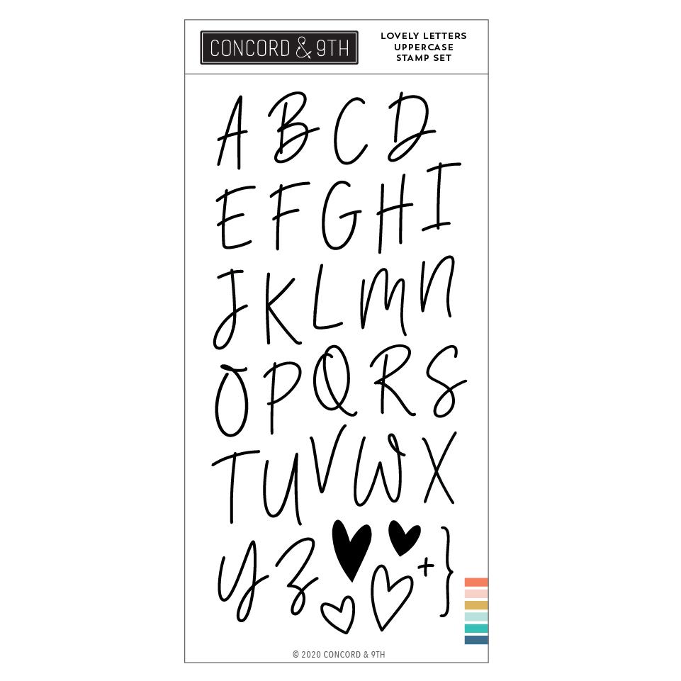 Lovely Letters Uppercase
