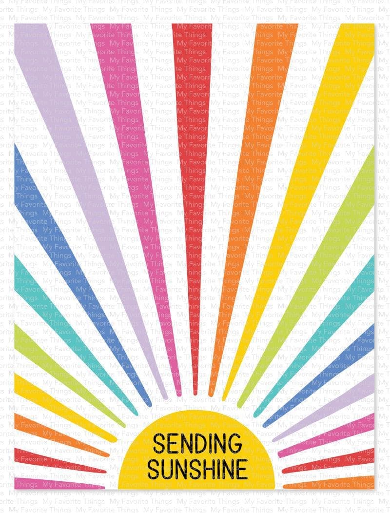 Sunny Rays - Stencil Sunny Rays - Stencil