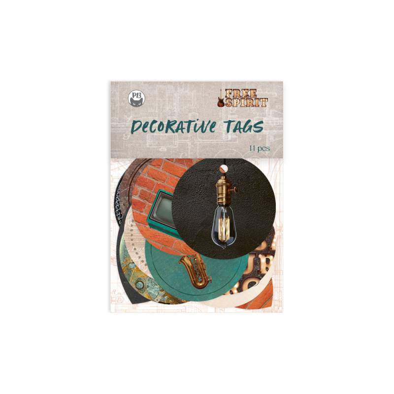 Decorative Tags 01 - Free Spirit