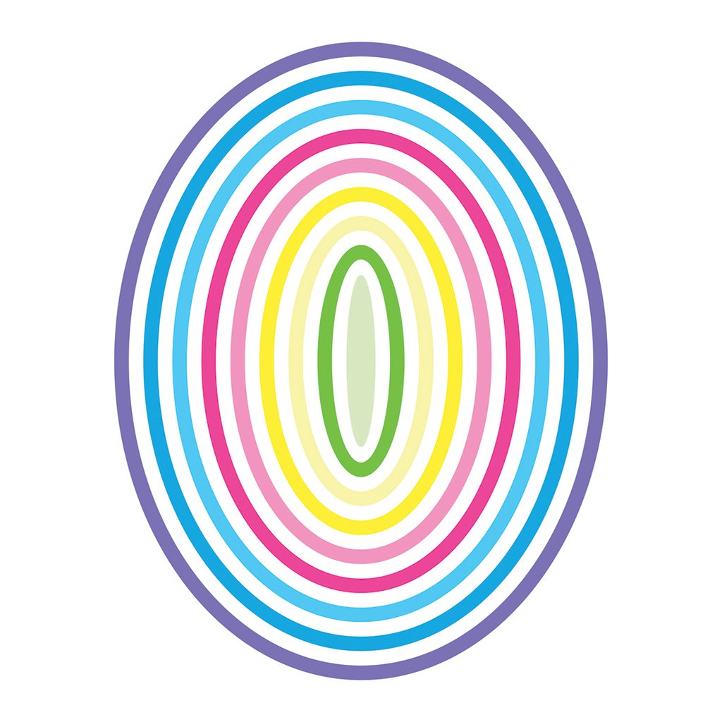 Oval Thin Frames - Honey Cuts