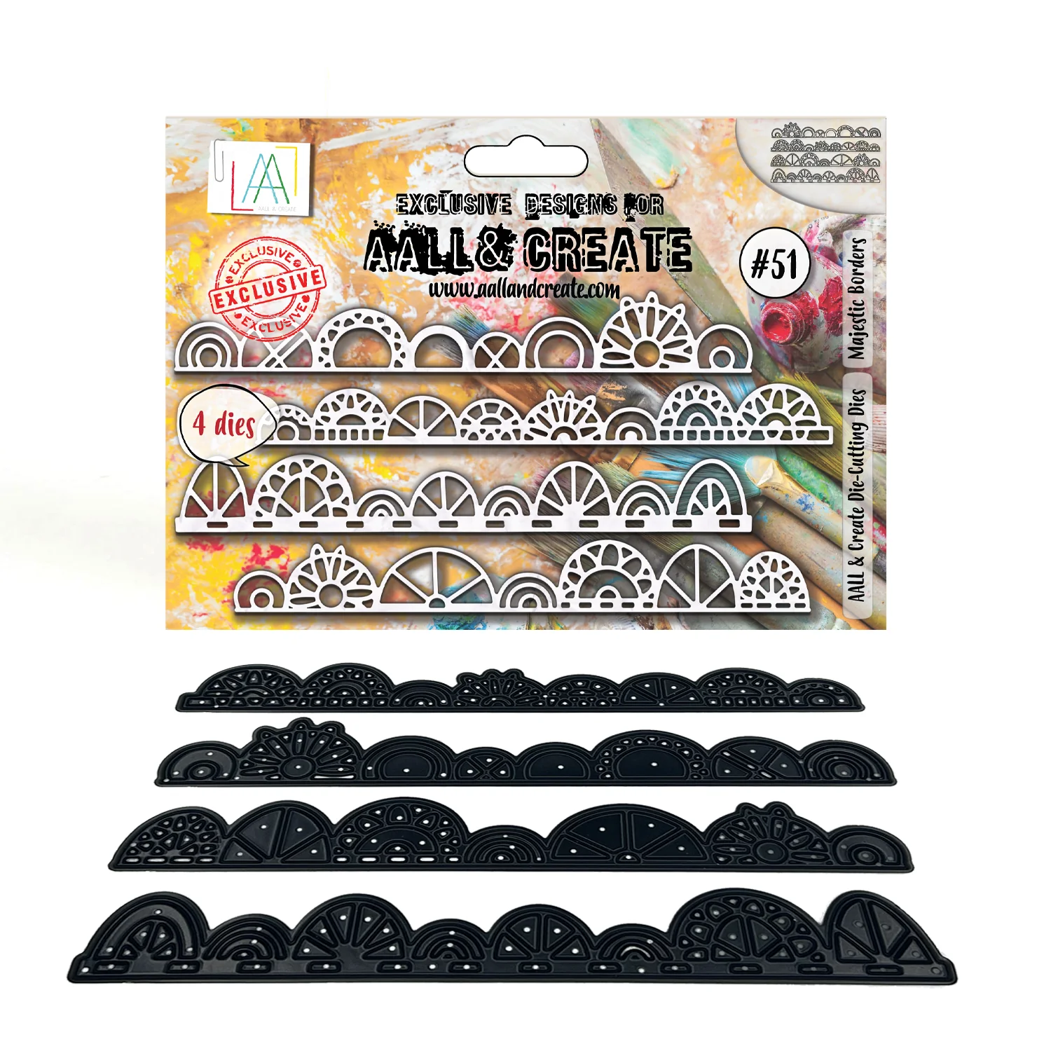Majestic Borders - #51 - Die-Cutting Die Set Majestic Borders - #51 - Die-Cutting Die Set