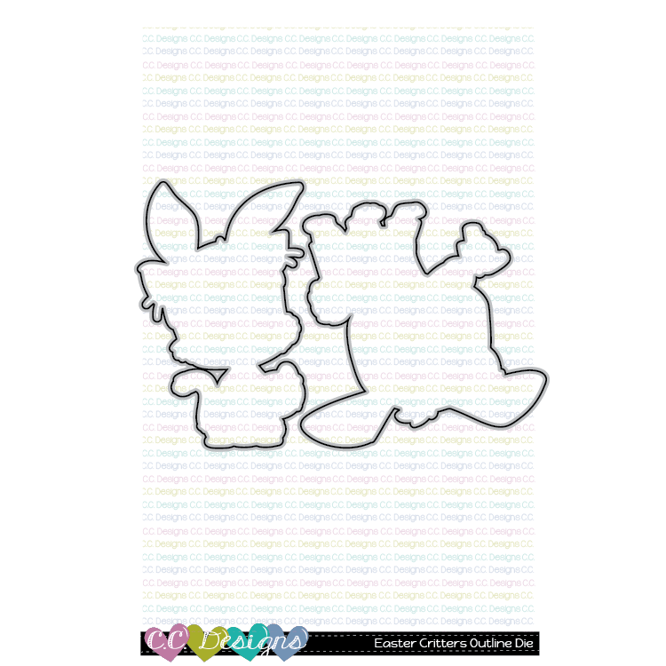 Easter Critters - Outline Metal Die