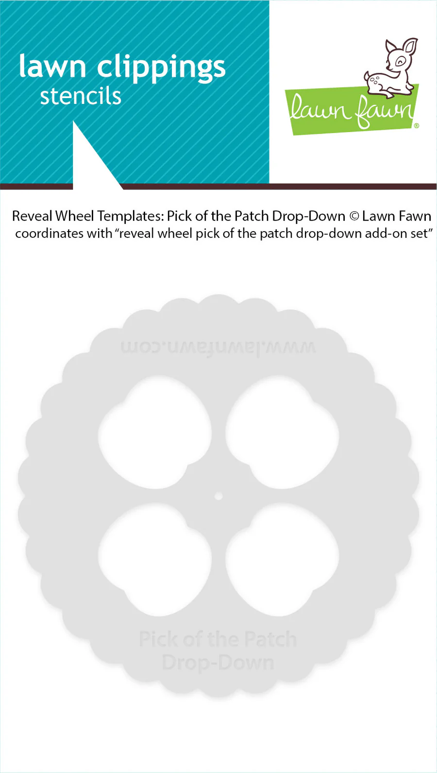 Reveal Wheel Templates: Pick Of The Patch Drop-Down - Stencil Reveal Wheel Templates: Pick Of The Patch Drop-Down - Stencil