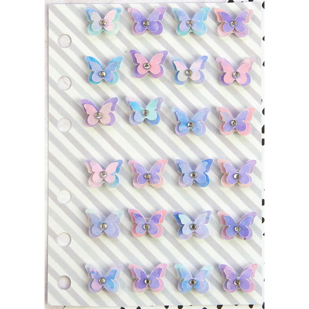 Flowers Butterflies Pastel