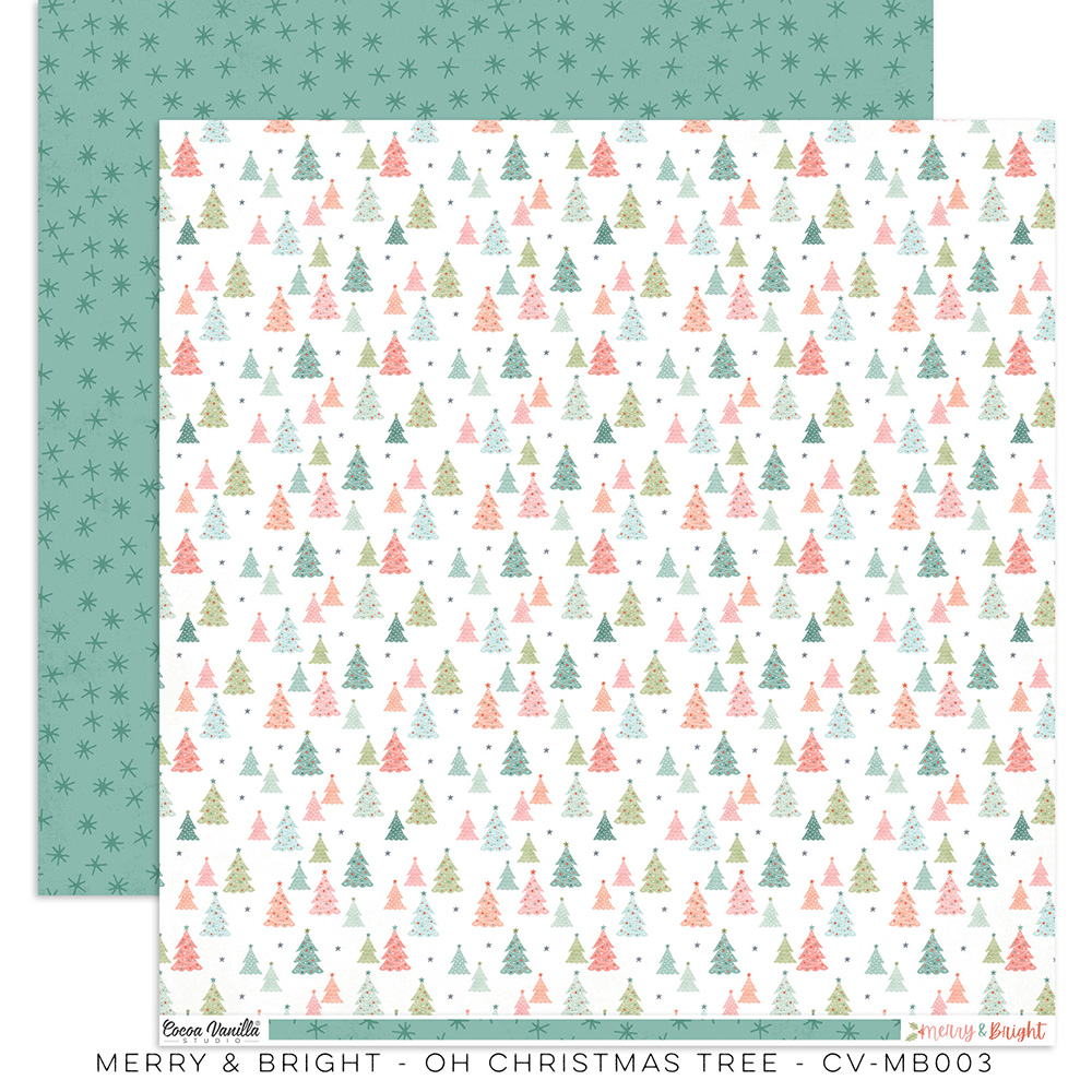 Oh Christmas Tree - Paper - MERRY & BRIGHT - Joy To The World