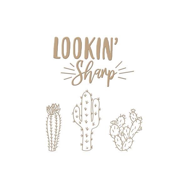 Lookin' Sharp - Spellbinders Glimmer Hot Foil Plate Lookin' Sharp - Spellbinders Glimmer Hot Foil Plate