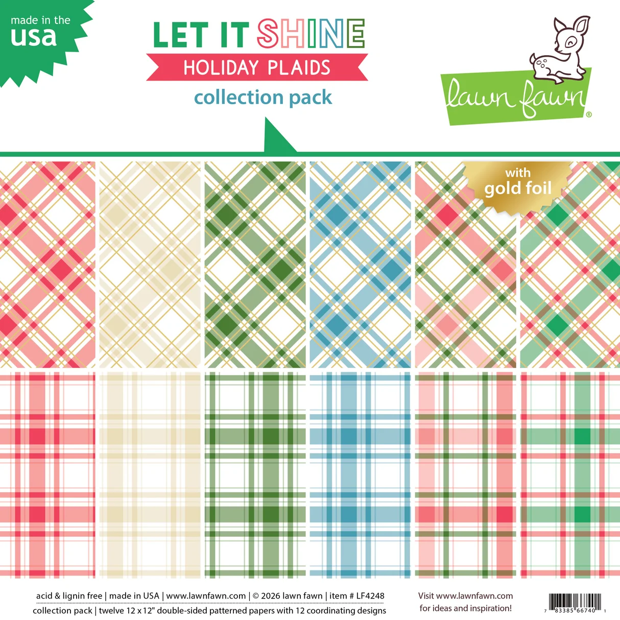Collection Pack - Let It Shine Holiday Plaids