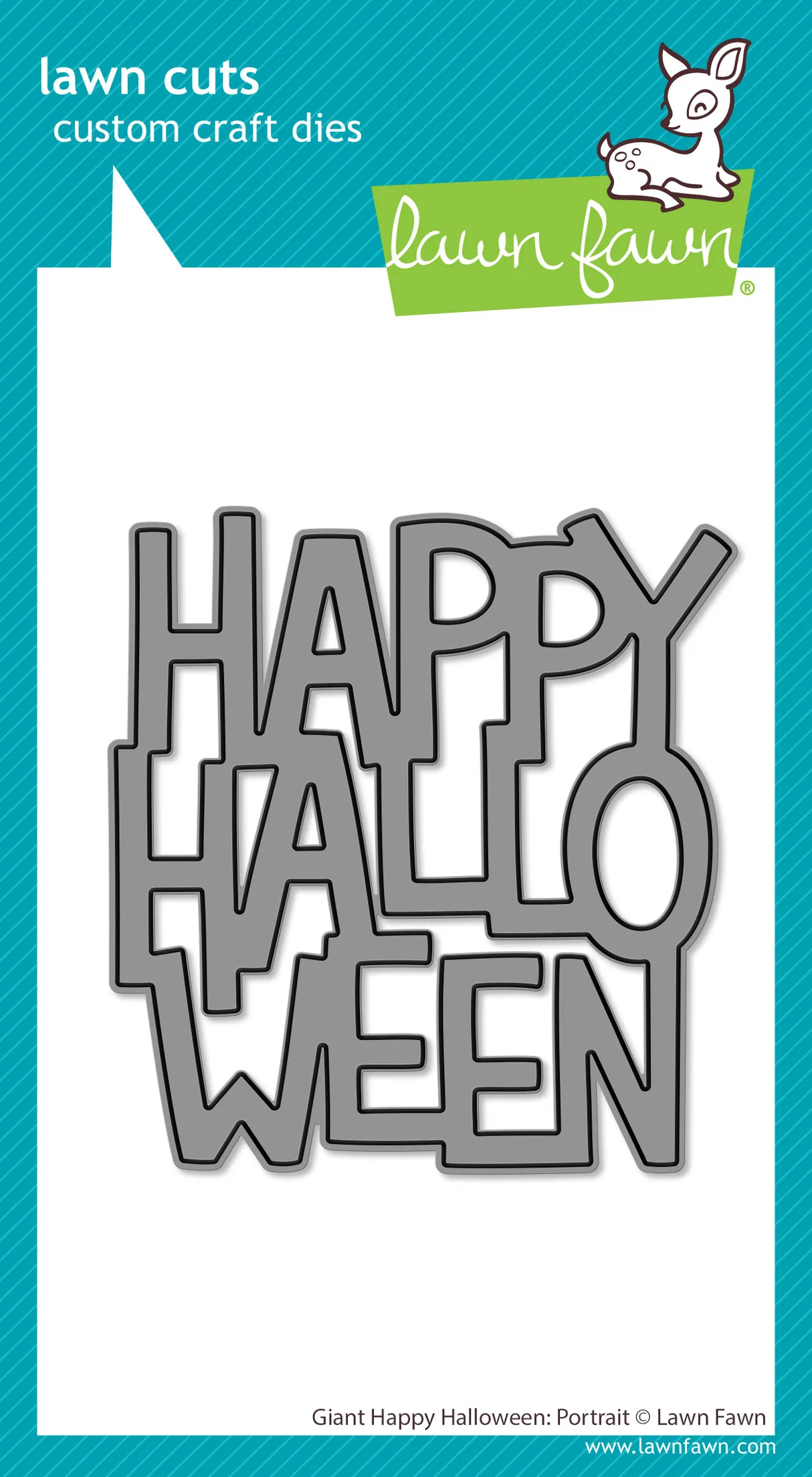 Giant Happy Halloween: Portrait - Lawn Cuts Giant Happy Halloween: Portrait - Lawn Cuts