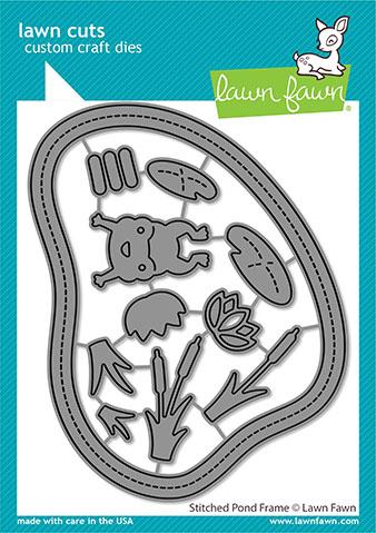 Stitched Pond Frame - lawn cuts Stitched Pond Frame - lawn cuts