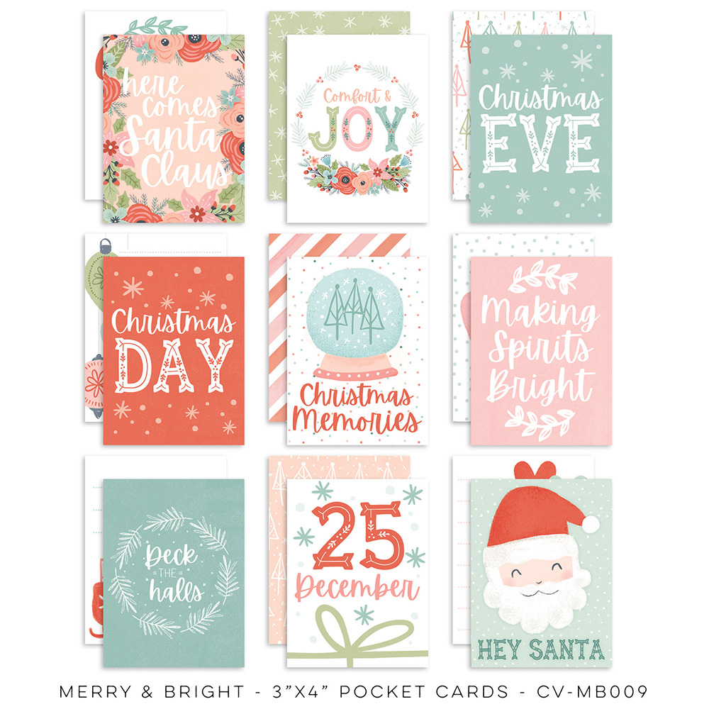Pocket Cards - MERRY & BRIGHT - Joy To The World Pocket Cards - MERRY & BRIGHT - Joy To The World