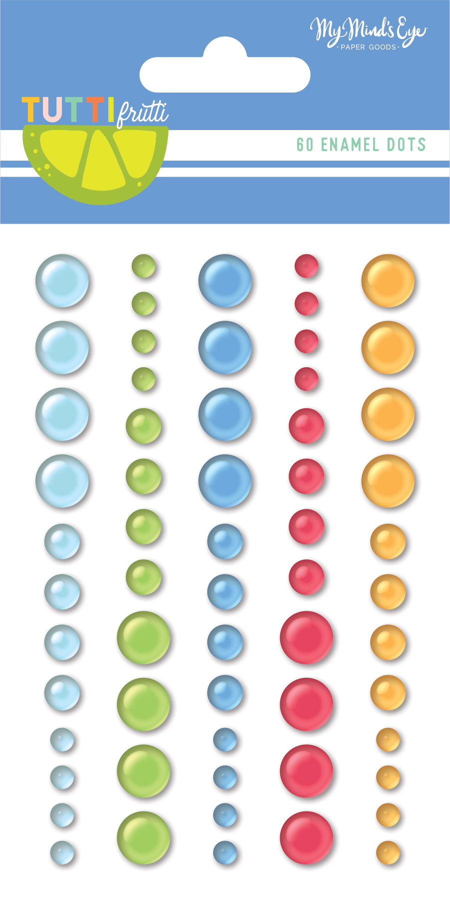 Enamel Dots - Tutti Frutti Collection - My MindÂ´s Eye