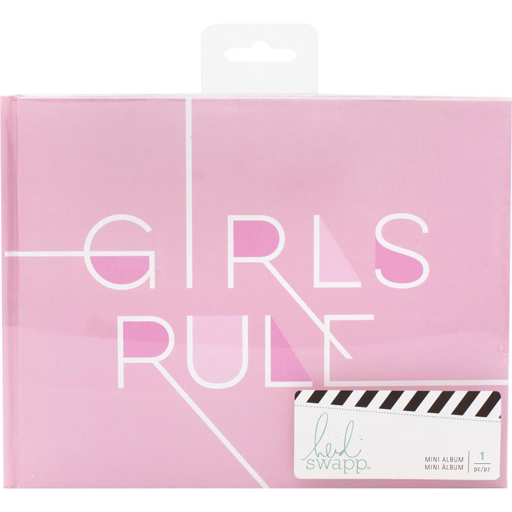 Girls Rule - Mini Spiral Album - Heidi Swapp Girls Rule - Mini Spiral Album - Heidi Swapp