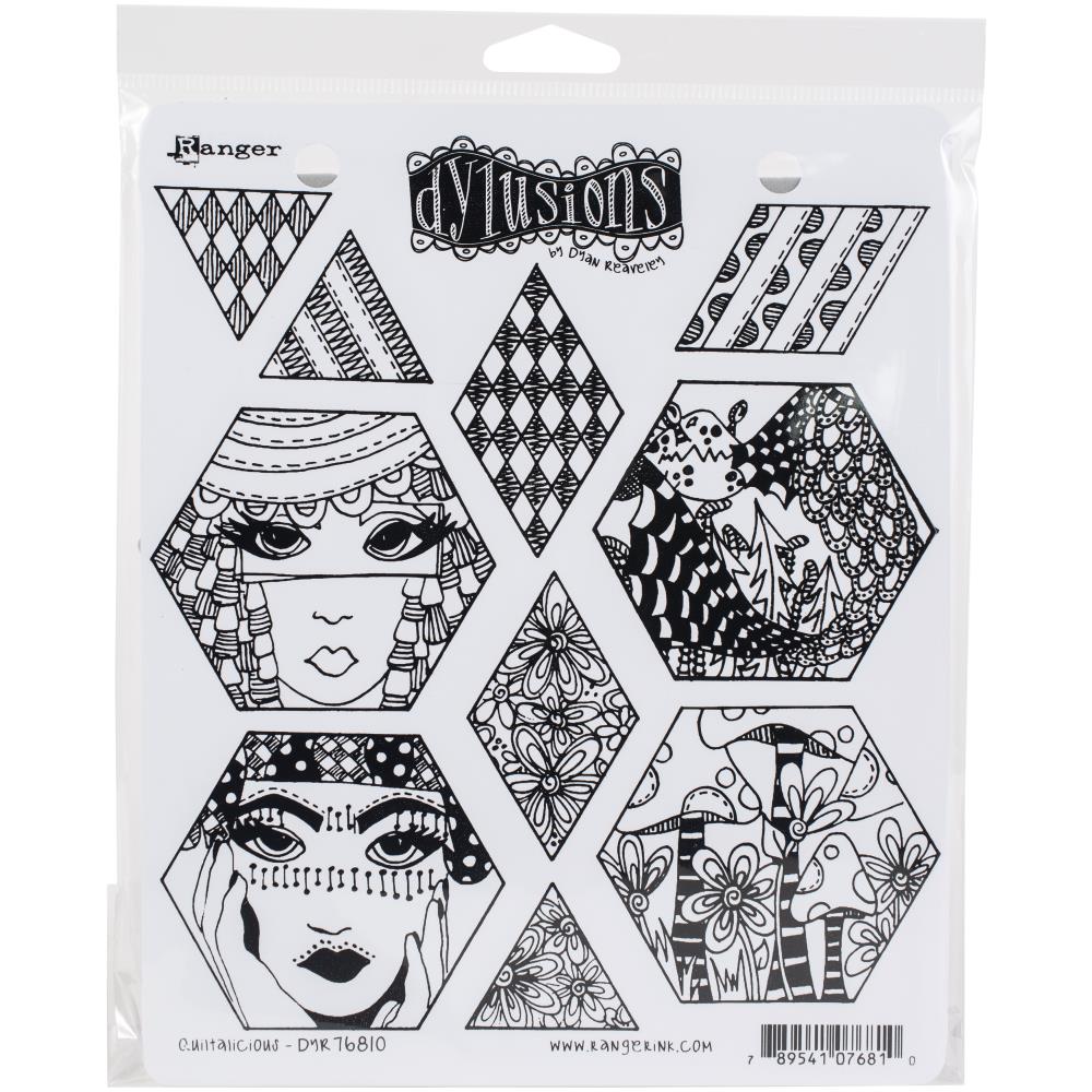 Quiltalicious - Dyan Reaveley's Dylusions Cling Stamp