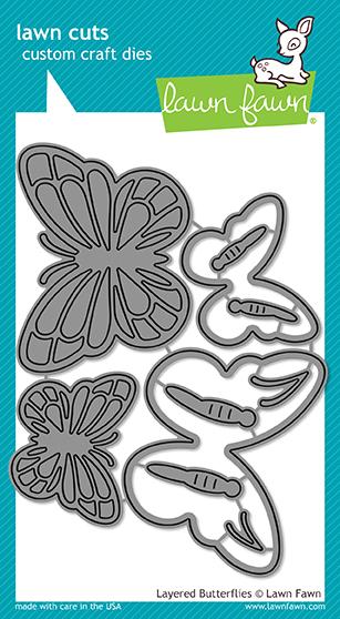 Layered Butterflies - lawn cuts