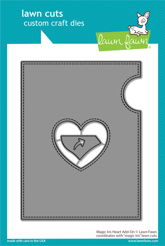 Magic Iris Heart Add-On - Lawn Cuts