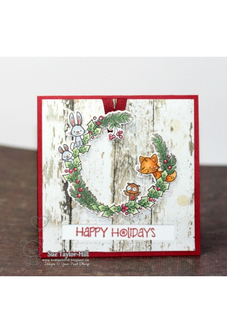 Winter Critters Wreath