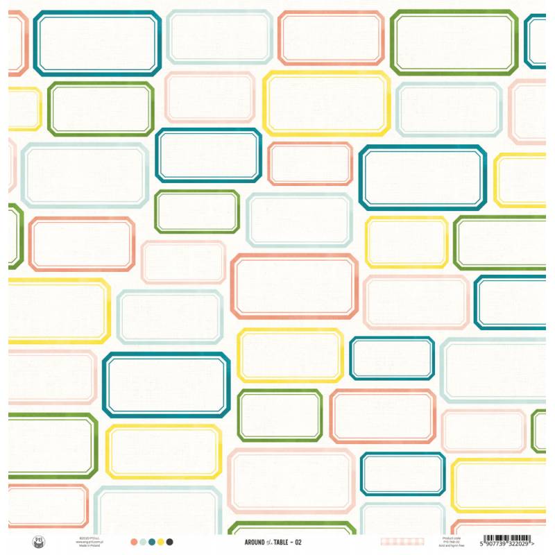 02 - Around the Table - 12"x12"