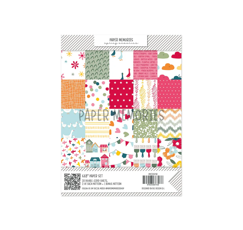 Paper Pad 6X8“ - Spring Memories Paper Pad 6X8“ - Spring Memories
