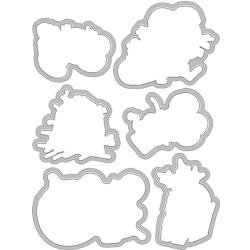 Christmas Mice - Hero Arts Frame Cut Dies Christmas Mice - Hero Arts Frame Cut Dies