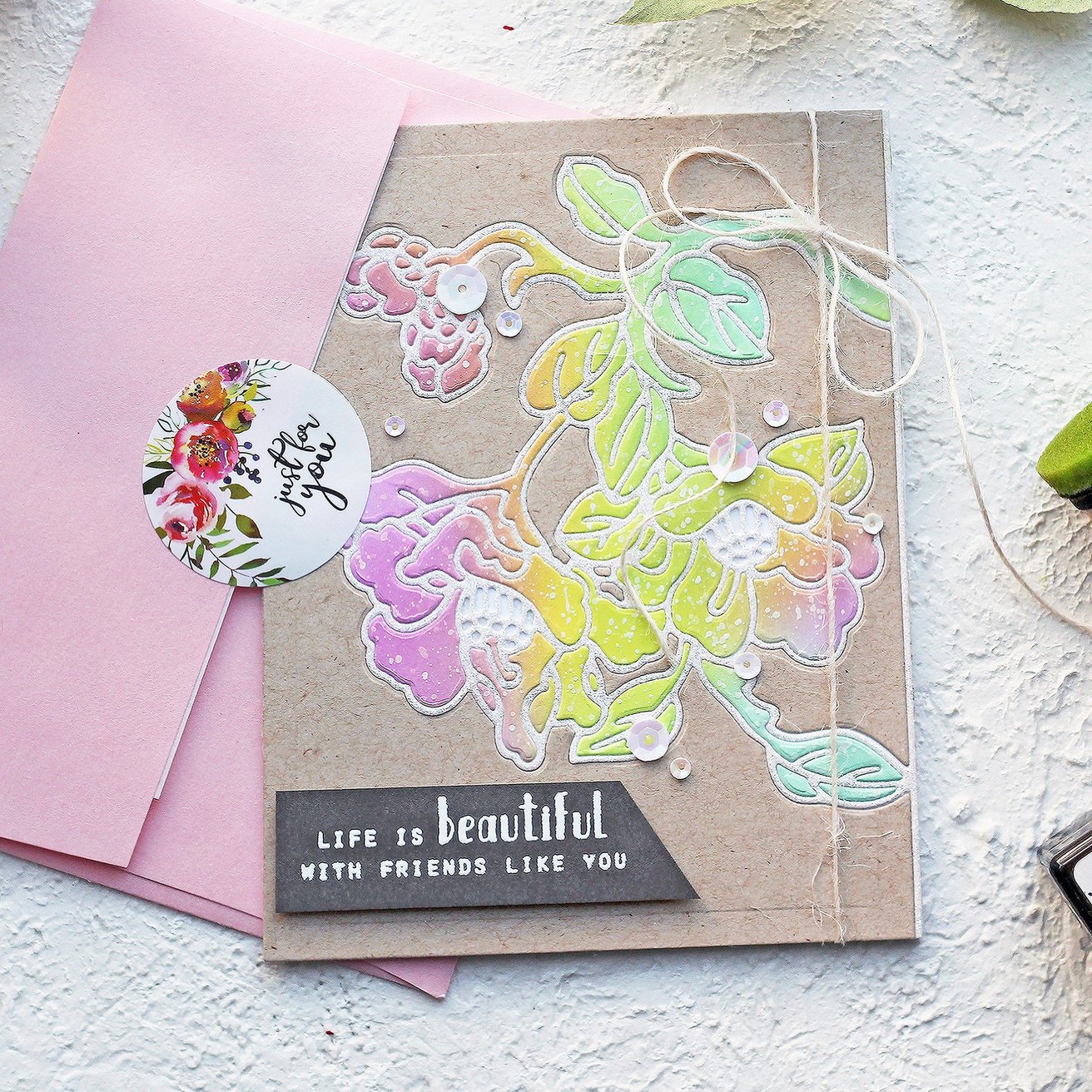 Vintage Florals - Sticker - Altenew