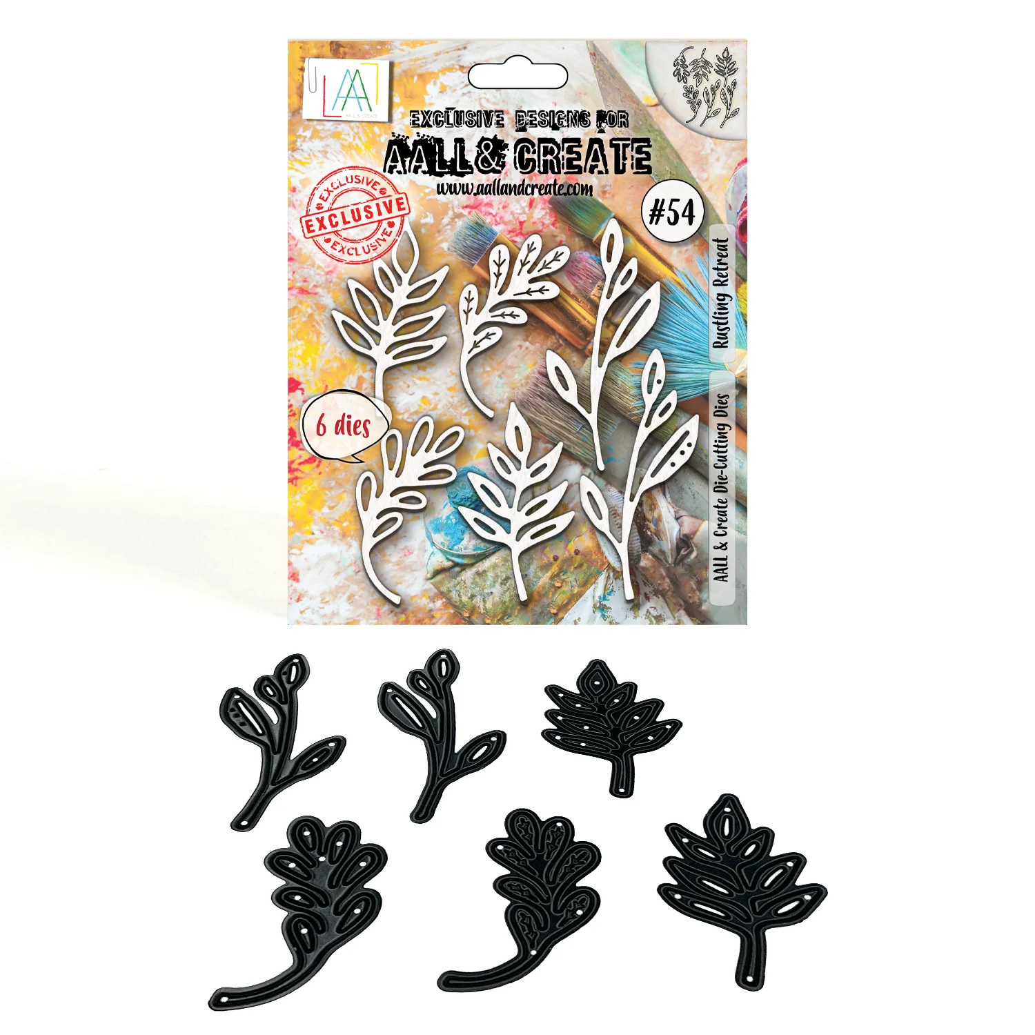 Rustling Retreat - #54 - Die-Cutting Die Set Rustling Retreat - #54 - Die-Cutting Die Set