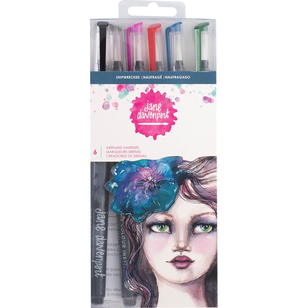 Shipwrecked - Mermaid Markers - Jane Davenport
