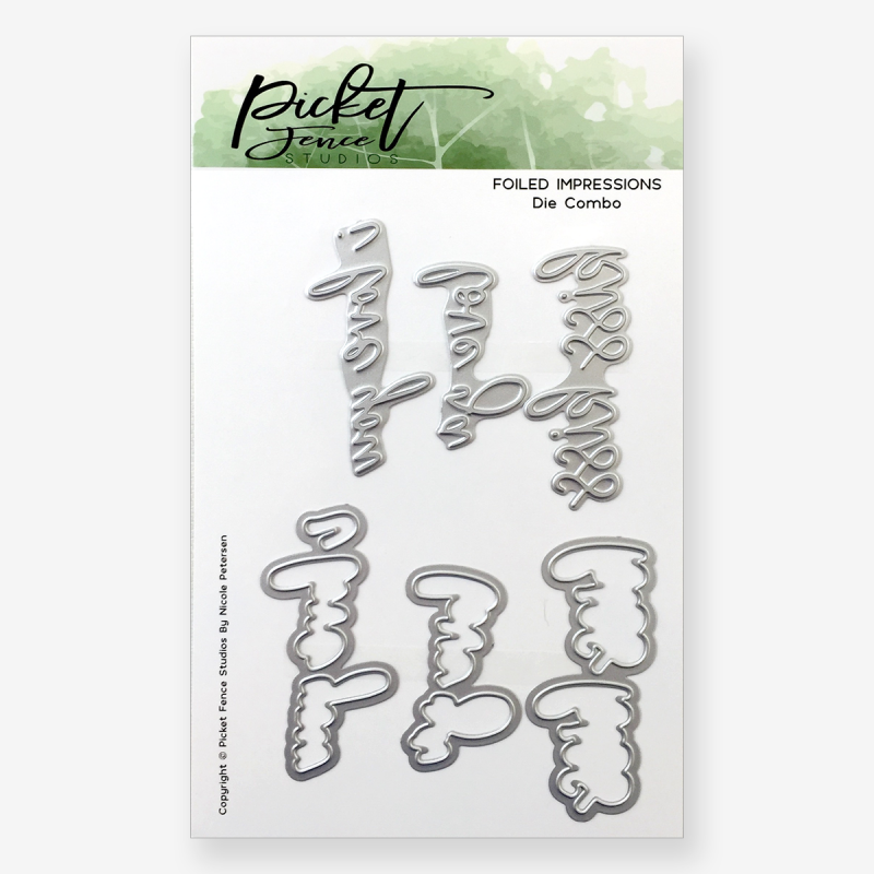 Love Foil Impressions - Die Set