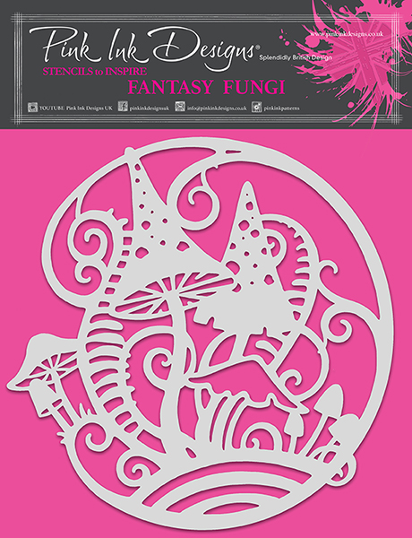 Fantasy Fungi - Stencil