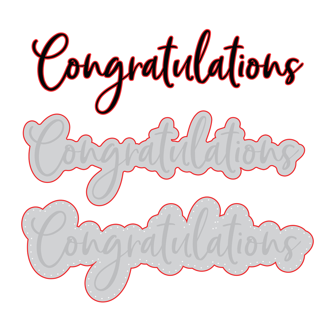 Congratulations - Honey Cuts