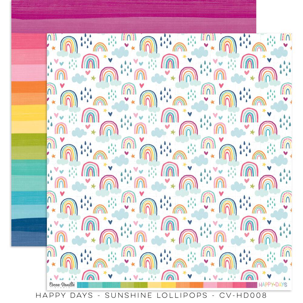 Sunshine Lollipops - HAPPY DAYS Paper  Sunshine Lollipops - HAPPY DAYS Paper