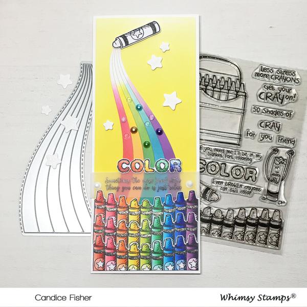 Crayons - Deb Davis - Amped2Stamp