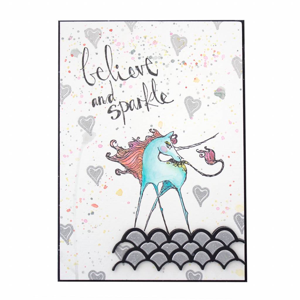 Unicorn Sparkle - Acrylic Stamps - Jane Davenport Unicorn Sparkle - Acrylic Stamps - Jane Davenport