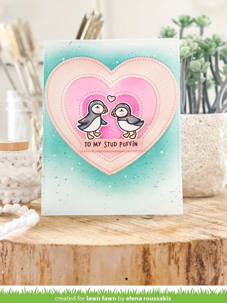 Just Stitching Hearts - lawn cuts Just Stitching Hearts - lawn cuts