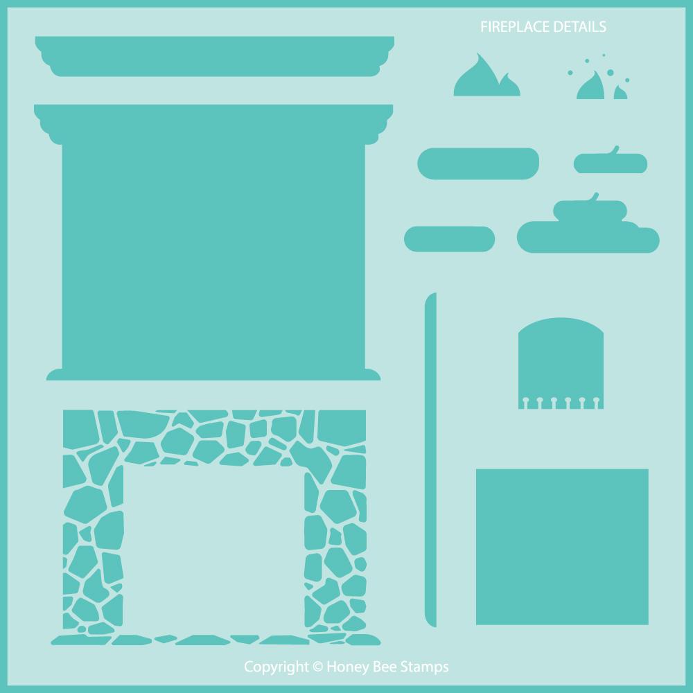 Fireplace Details - Background