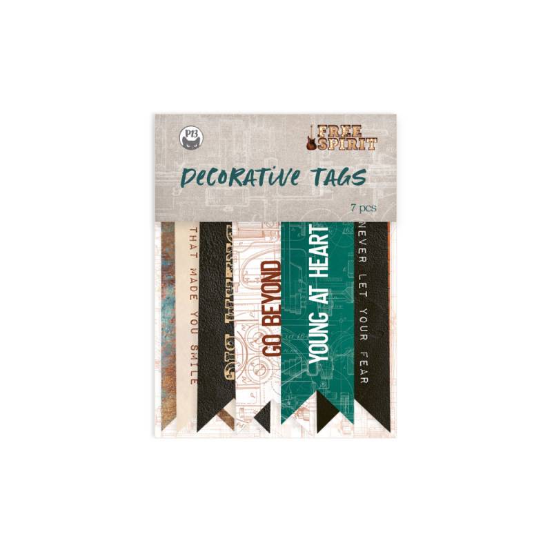 Decorative Tags 02 - Free Spirit