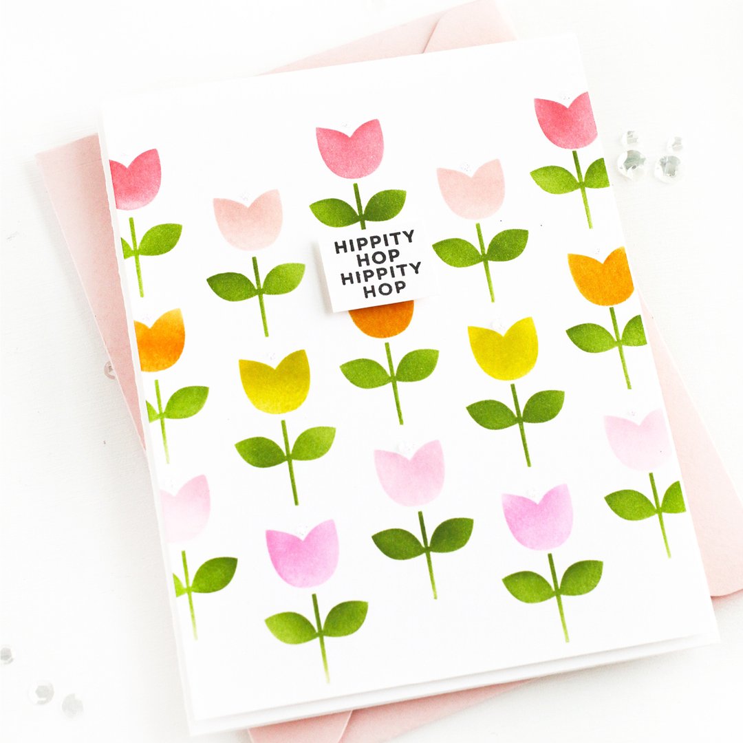 Tile Tulip - Stencil Tile Tulip - Stencil