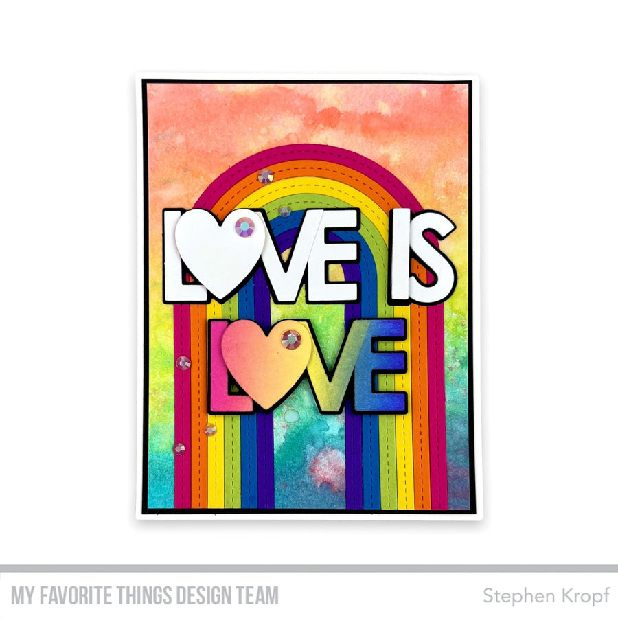 Love Is Love Stencil- Stencil Love Is Love Stencil- Stencil