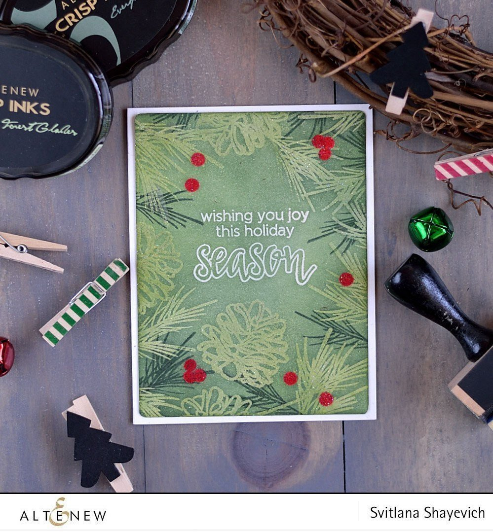 Halftone Holidays - Die Set