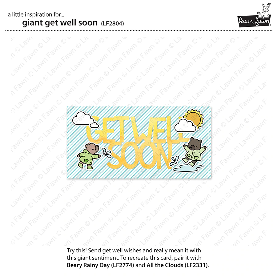 giant get well soon - Lawn Cuts giant get well soon - Lawn Cuts