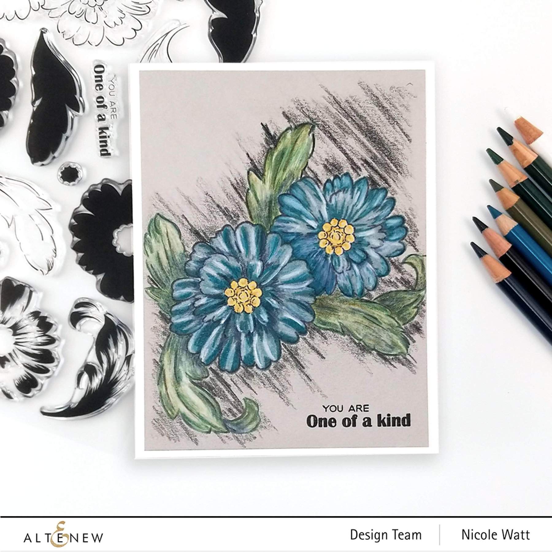 Precious Blooms - Stencil