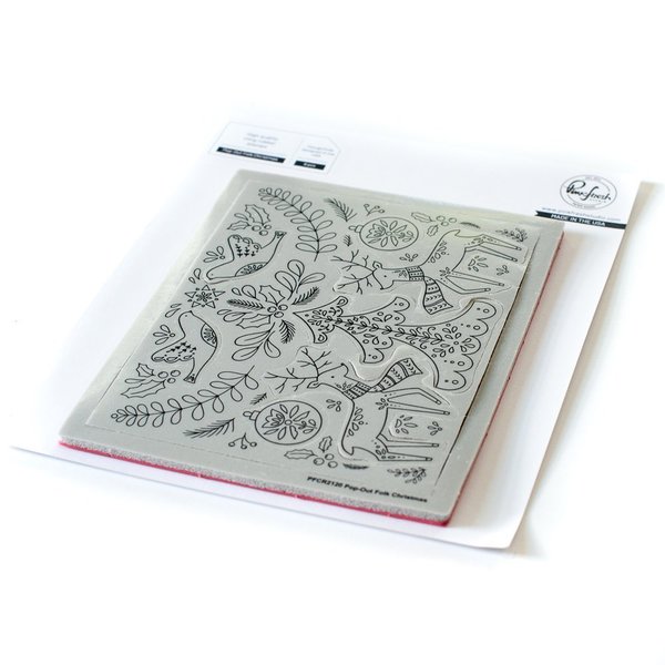 Pop Out Folk Christmas - Dies