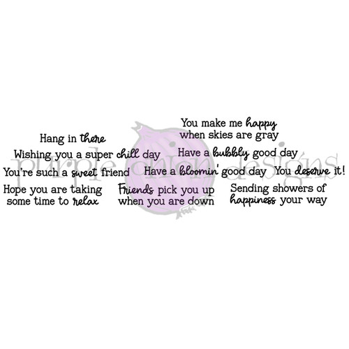 Friendly Warm Wishes Sentiment Set