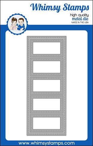 Slimline Five Frames - Die Set