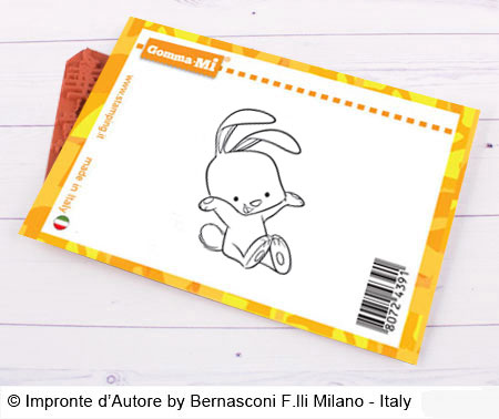 Coniglietto - Rubberstamp Coniglietto - Rubberstamp