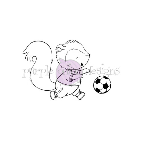 Bandit (squirrel soccer) - Stacey Yacula Bandit (squirrel soccer) - Stacey Yacula
