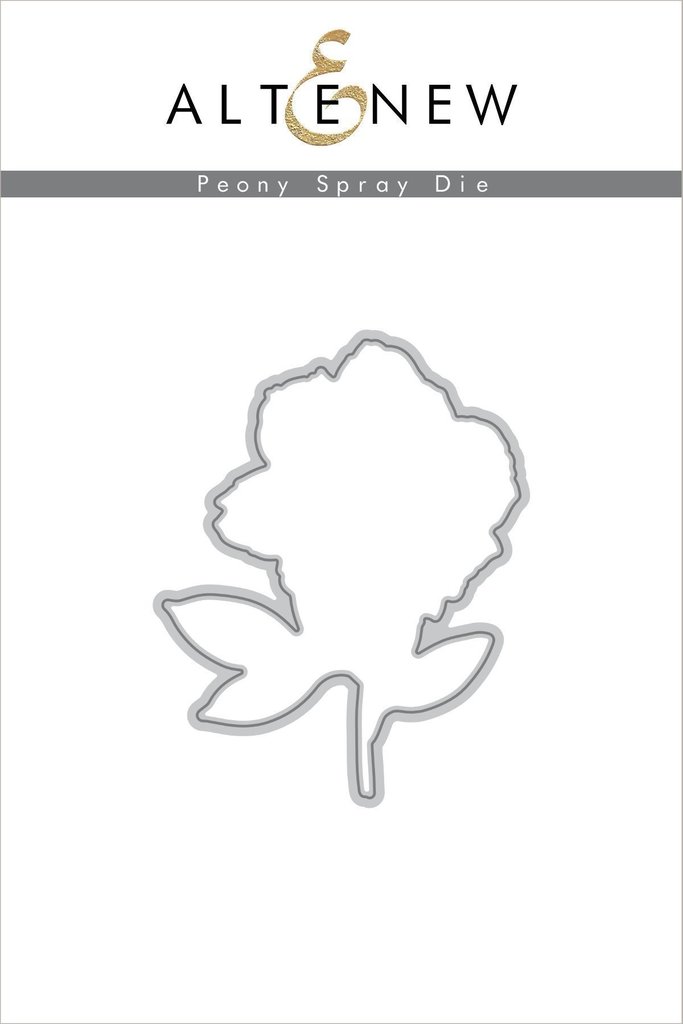 Peony Spray - Die
