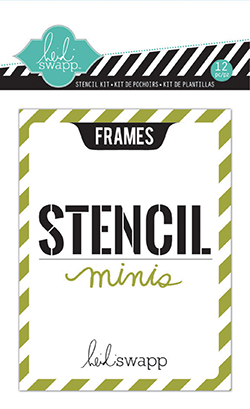 Frames - Color Magic 3 x 4 Stencil Minis