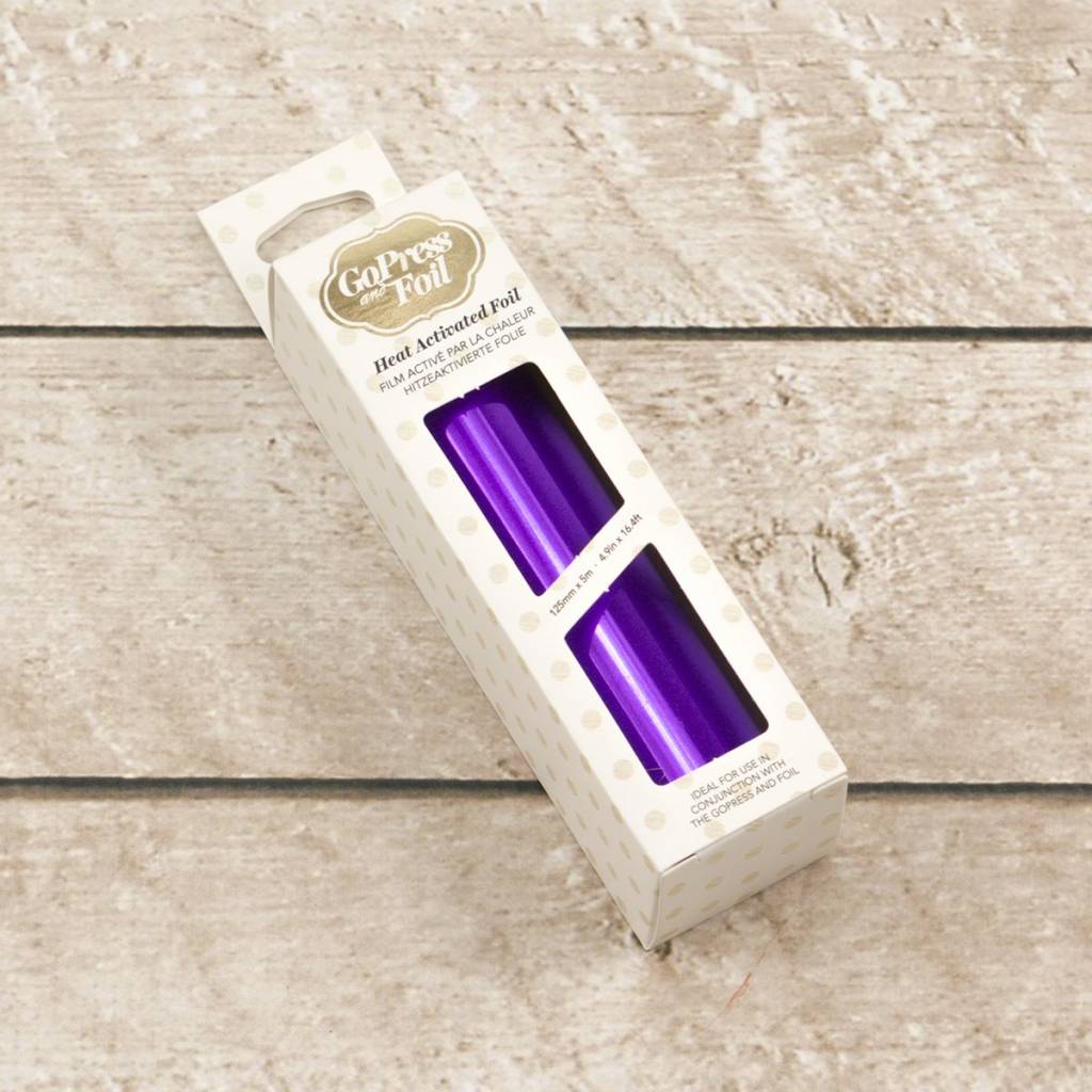 Purple Pastel Mirror Finish - Heat Activated Foil