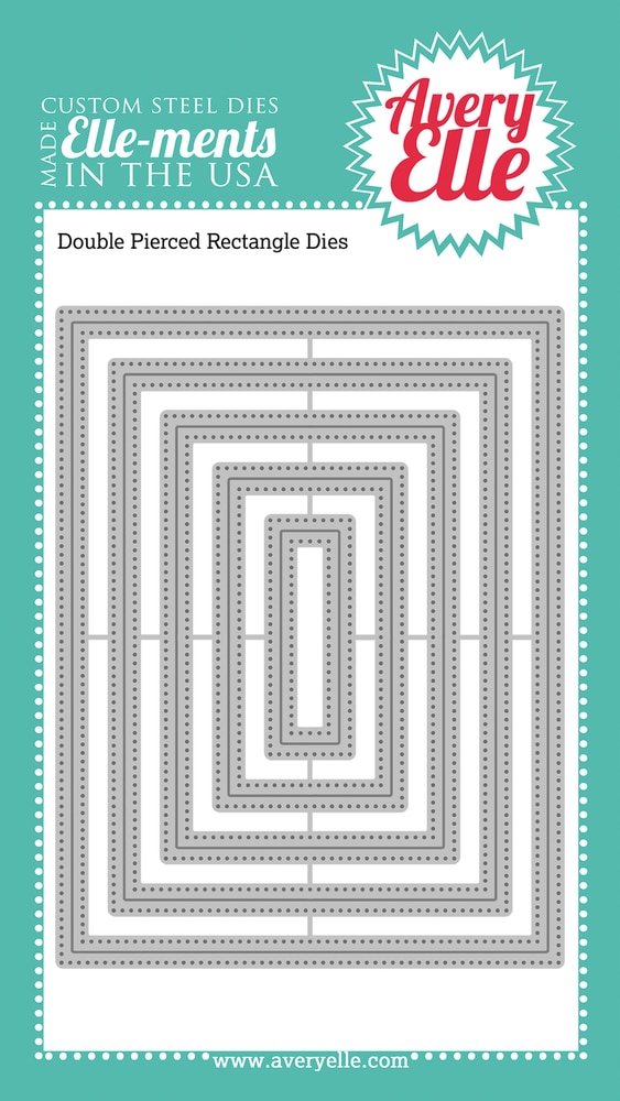 Double Pierced Rectangles - Elle-ments Double Pierced Rectangles - Elle-ments