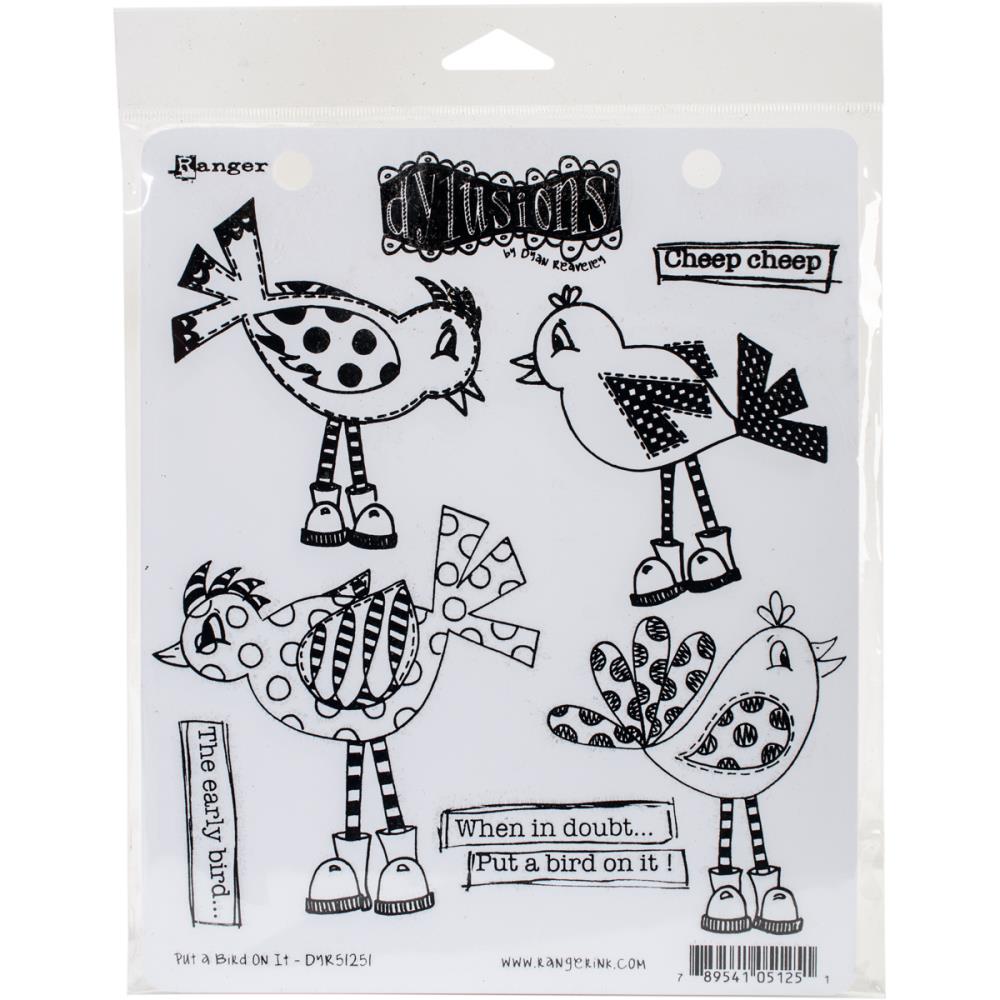 Put A Bird On It - Dyan Reaveley's Dylusions Cling Stamp